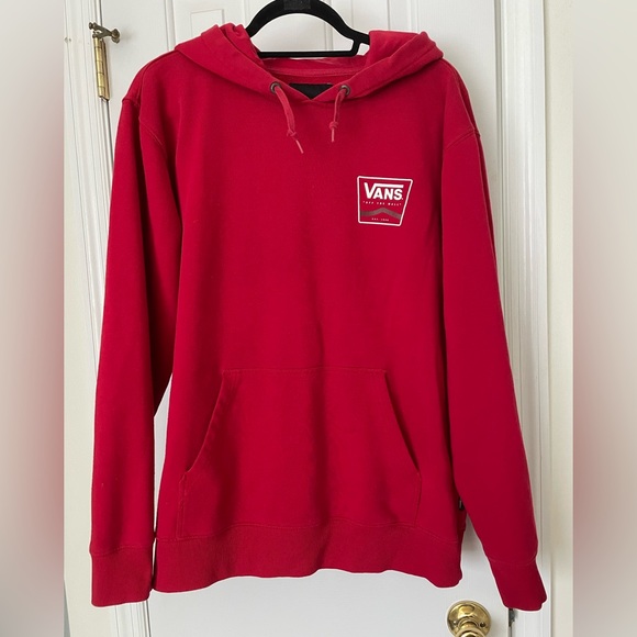 Vans Other - Vans Off the Wall Red Hoodie for Men